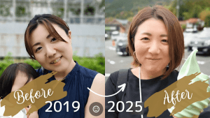 私の変化、見た目、表情、夫婦関係、コーチング